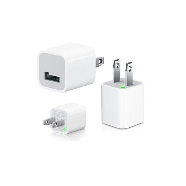 10x Original Apple 5W USB Power Adapter Wall fast Charger for