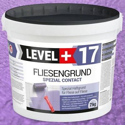 LEVEL+ Tile primer 7 kg tile on tile adhesive primer tile primer quartz primer L + 17
