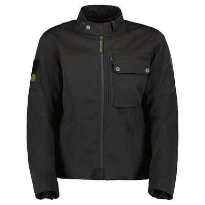 Scott Vintage Motorrad Jacke D-Size schwarz 2023