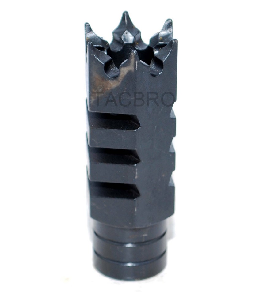 .458 SOCOM 5/8x32 Thread Tanker Competition Muzzle Brake - All Steel Construction, Unbranded, New