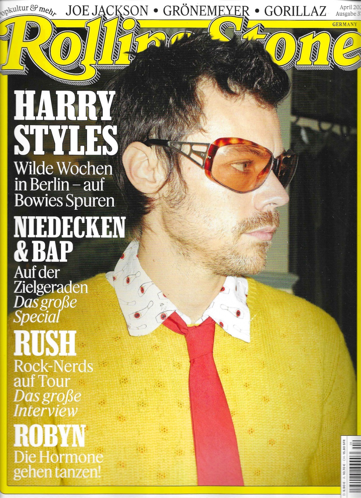 Rolling Stone 378 April 2026 Monthly Music Magazine Deutsch ISSN 4194024109903