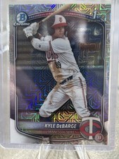 2025 Bowman - Chrome Prospects Kyle DeBarge #BCP-139 Mojo Refractor (RC)