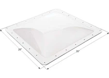 Icon 01856 SL2222C RV Skylight 22" x 22" - Clear