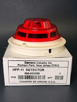 HFP-11 SIEMENS FIRE ALARM SMOKE HEAT DETECTOR HFP11 - New