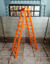 WWE MATTEL ORANGE 20FT LADDER WRESTLING FIGURE ACCESSORY 