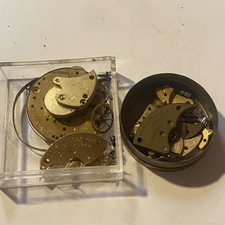 BULK DEAL LOT OF POCKET WATCH MOVEMENTS - FOR RESTORATION