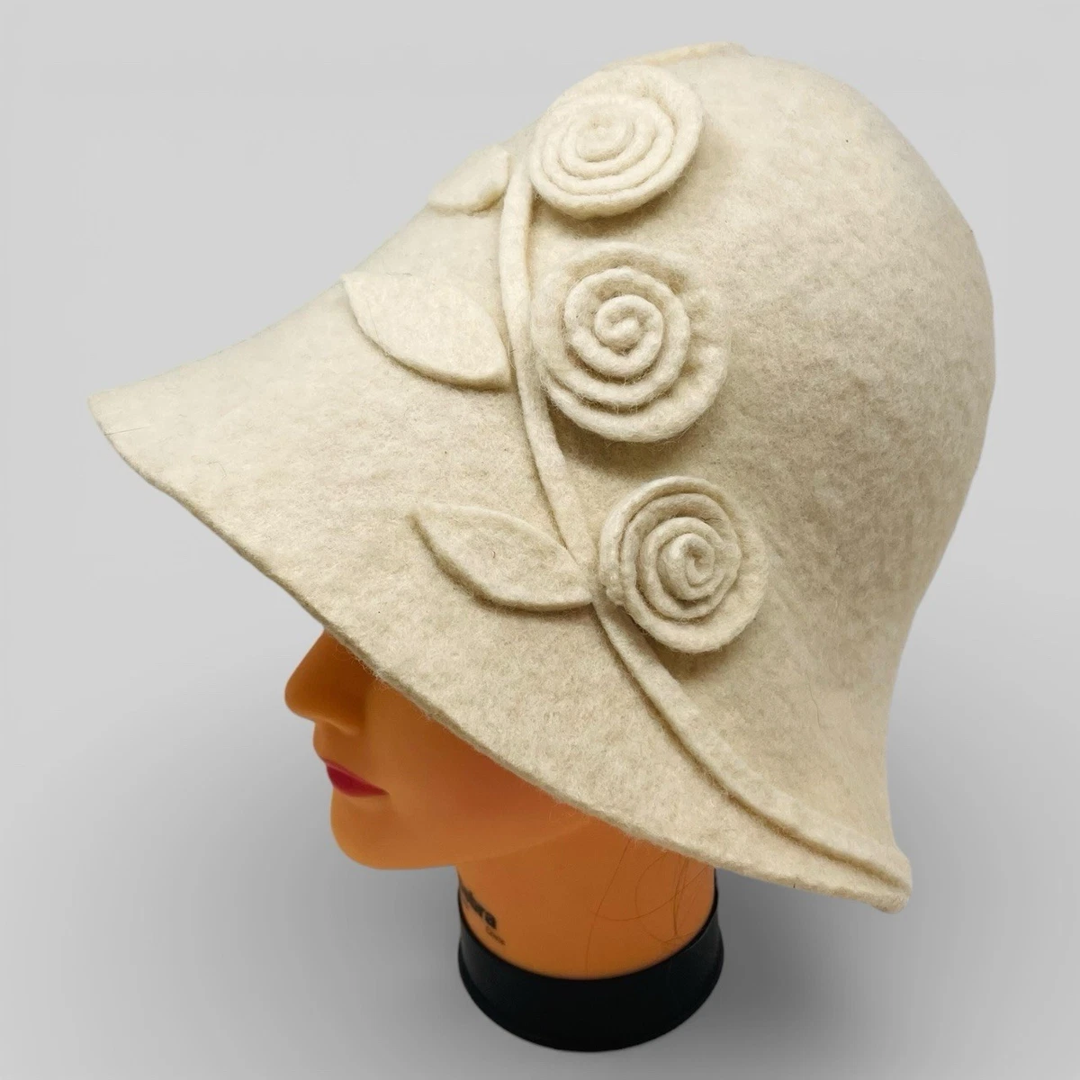 Flower Cloche Hats for Women for sale | eBay display picture 2