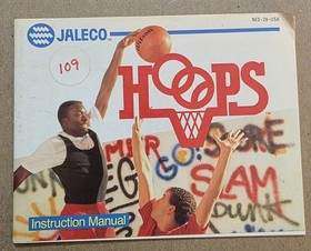 Hoops (Nintendo Entertainment System, NES, 1989) Cib Complete - Tested