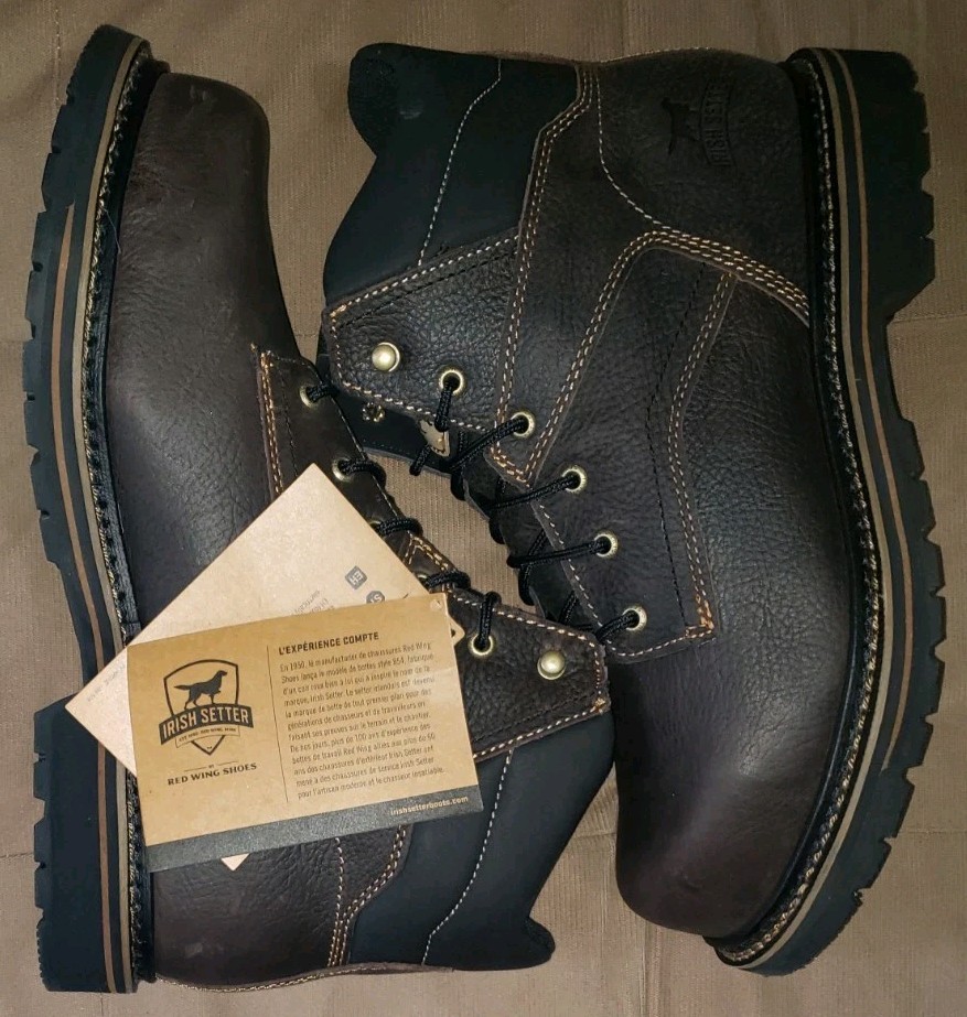 Irish Setter by RedWing Brown Steel Toe 6