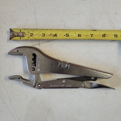 Facom 500A Multi-Position Lock Grip Pliers Short Nose Tool France Slip Joint