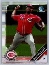 2019 Bowman Chrome #BCP-199 Tony Santillan Prospects *RE