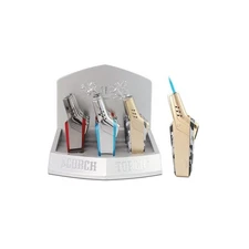 Scorch Torch Premium Torch 80Degree Two-Tone Brushed & Satin Metallic