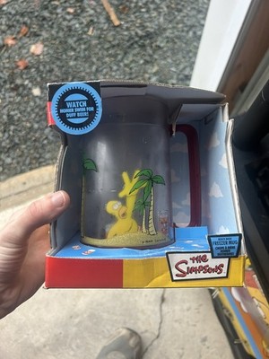 Homer Simpson Freezer Mug The Simpsons Pacific Direct Kitchen and Bar