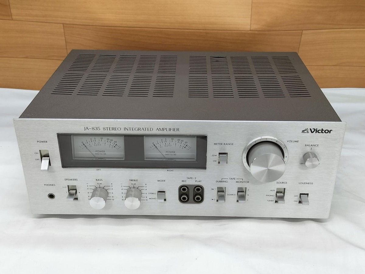 Victor プリメインア JA-S35 ビクター 動作品 VICTOR JA-S35 integrated amplifier #BE12081 | eBay