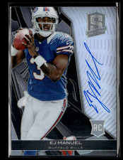 EJ Manuel Signs Exclusive Autographed Memorabilia Deal with Panini Authentic 22