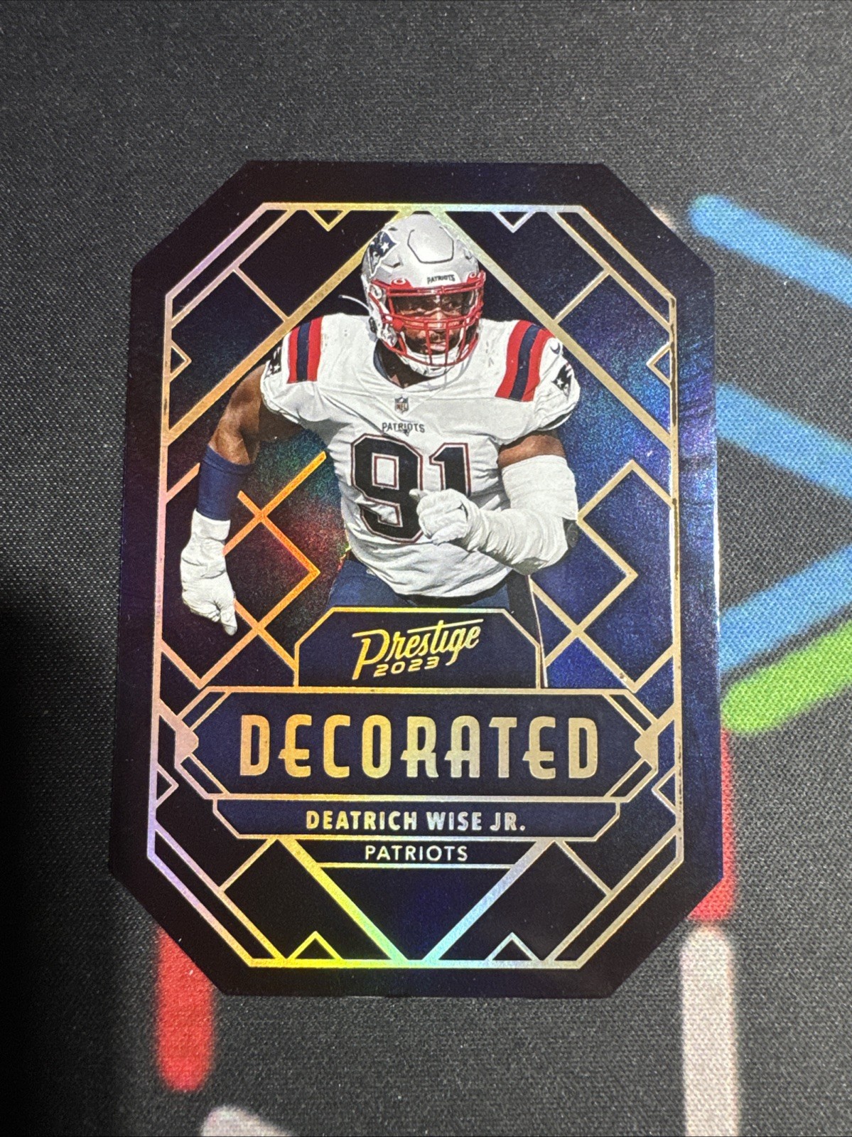2023 Panini Prestige Decorated Deatrich Wise JR Case Hit #D-21