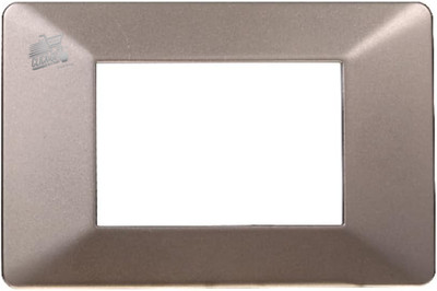 Bronze 3 Seater Plate Compatible Vimar Plana Stand Switches Civil Series