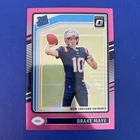 2024 Panini Donruss Optic Rated Rookie Drake Maye #229 Pink Prizm (RC) Patriots