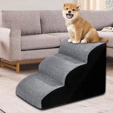 High Quality Foam Pet Stairs for Bed, Couch or Sofa Wide Dog 2 Steps for Pet USA