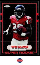2015 Topps Chrome #89-TC Tevin Coleman 1989 Topps Super Rookies