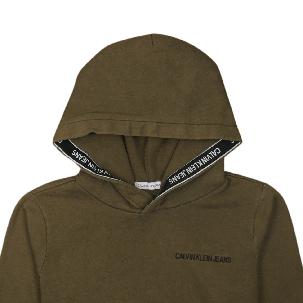 Calvin Klein Green Hoodie Womens L image 3