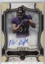 2015 Topps Supreme Rookies Gold 17/50 Maxx Williams #SRA-MW Auto 3hd