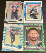 2024 Panini 4 Card Lot Carolina Panthers RC Ja’Tavion Sanders