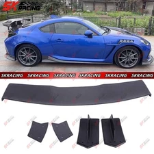 Carbon Fiber/Gloss Black For Subaru BRZ Toyota GR86 22-25 Rear Spoiler Wing Kits