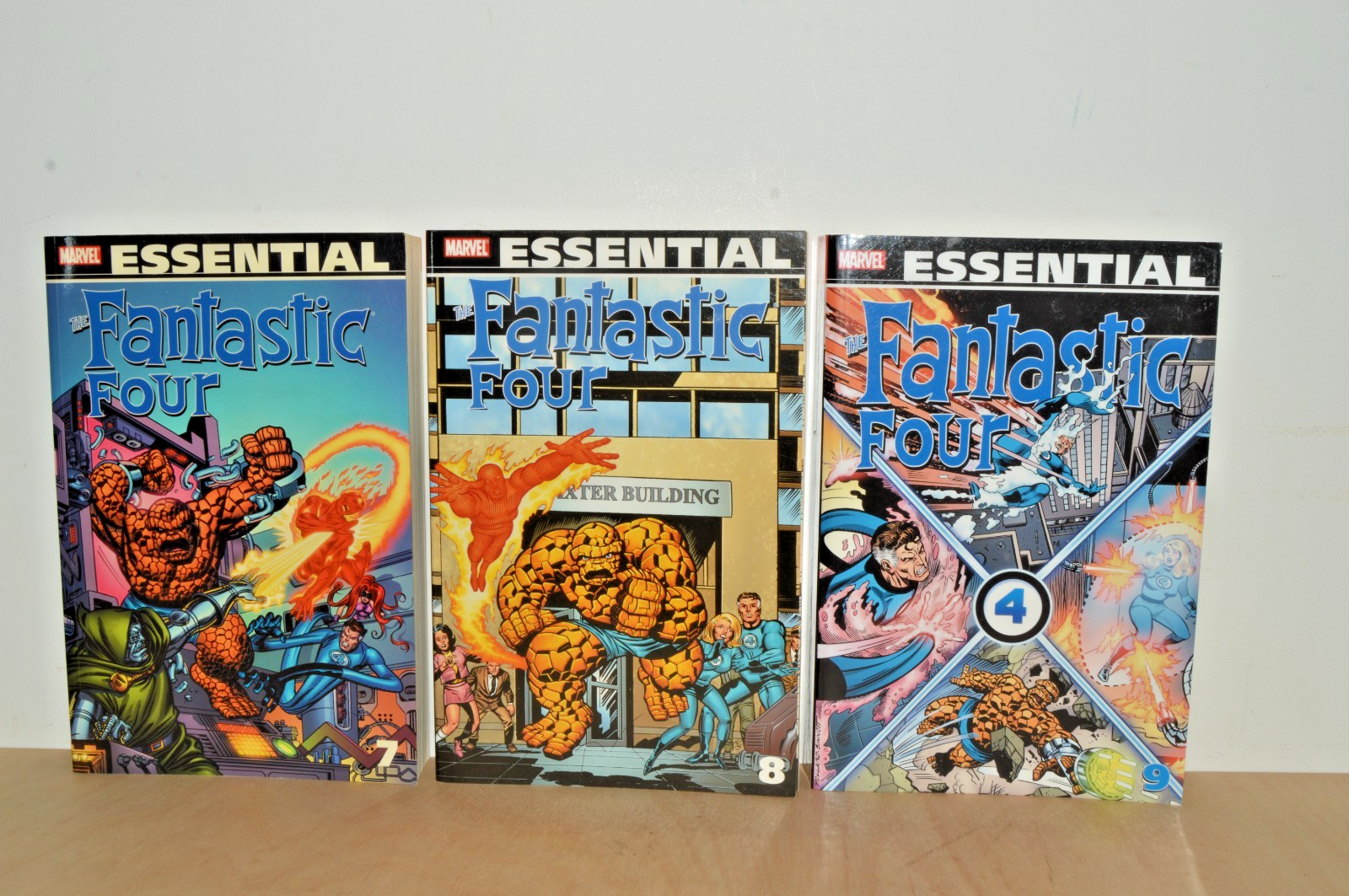Marvel Essential Fantastic Four Volume 7 8 9 - Wein / Lee - TPB (#G1) 1st Ptg