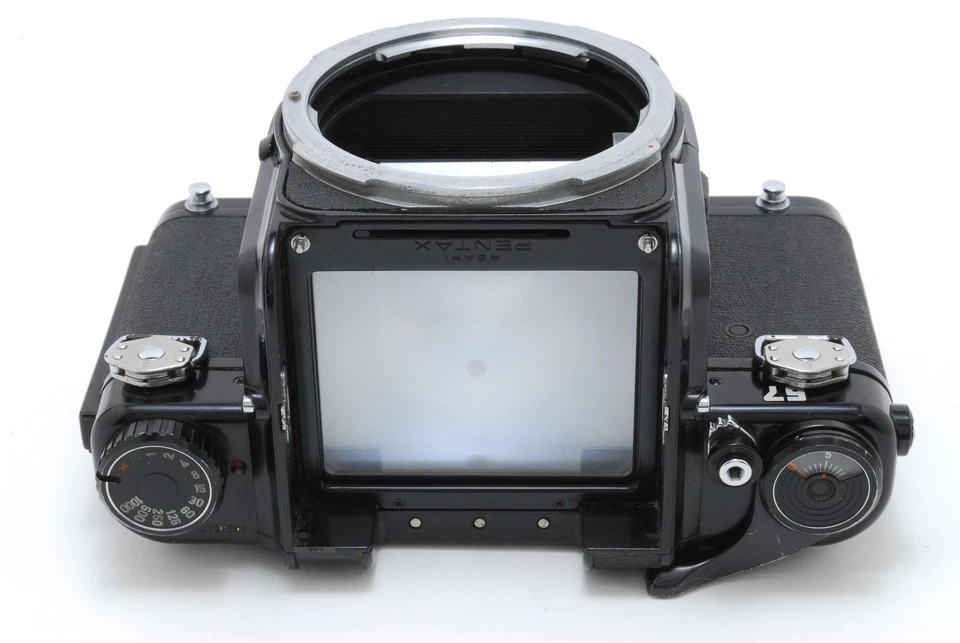 Modelo tardío [EXCELENTE+++++] Cuerpo de cámara fotográfica con espejo Pentax 67 solo de JAPÓN Foto 3 de 4