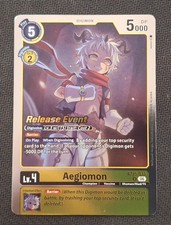 Digimon Card Game Release Event Stamp -Aegiomon - BT25-033 ENG