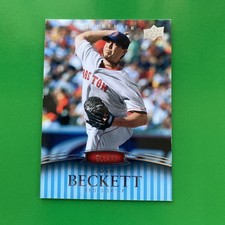Josh Beckett 2008 UD Premier Card #103 LTD #59/99 - Ding On Edge