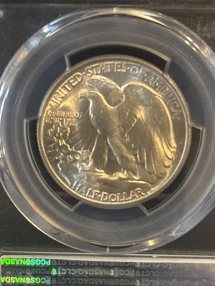 1944 PCGS MS 65 Walking Liberty Half Dollar 50c Coin FREE SHIPPING - Image 4 of 4