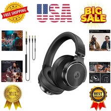 Wired Headphones Over Ear, Studio Monitor  Mixing DJ Headphones with 50mm Ne...