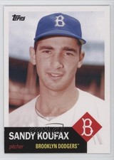 2016 Topps Archives 1953 Design Short Prints Sandy Koufax #310 HOF g5e