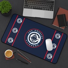 los angeles clippers Desk Mat Laptop basket mouse pad, Gamer Mousepad nba