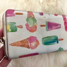 Kate Spade Ice Cream Pattern Long Wallet