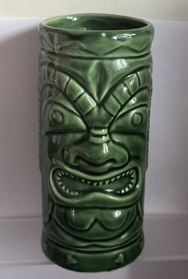 Tiki Accoutrements Keramik grün Hawaii Becher Becher 2001