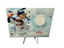 Yuli Gurriel 2020 Topps Holiday Relic #WHR-YG Astros