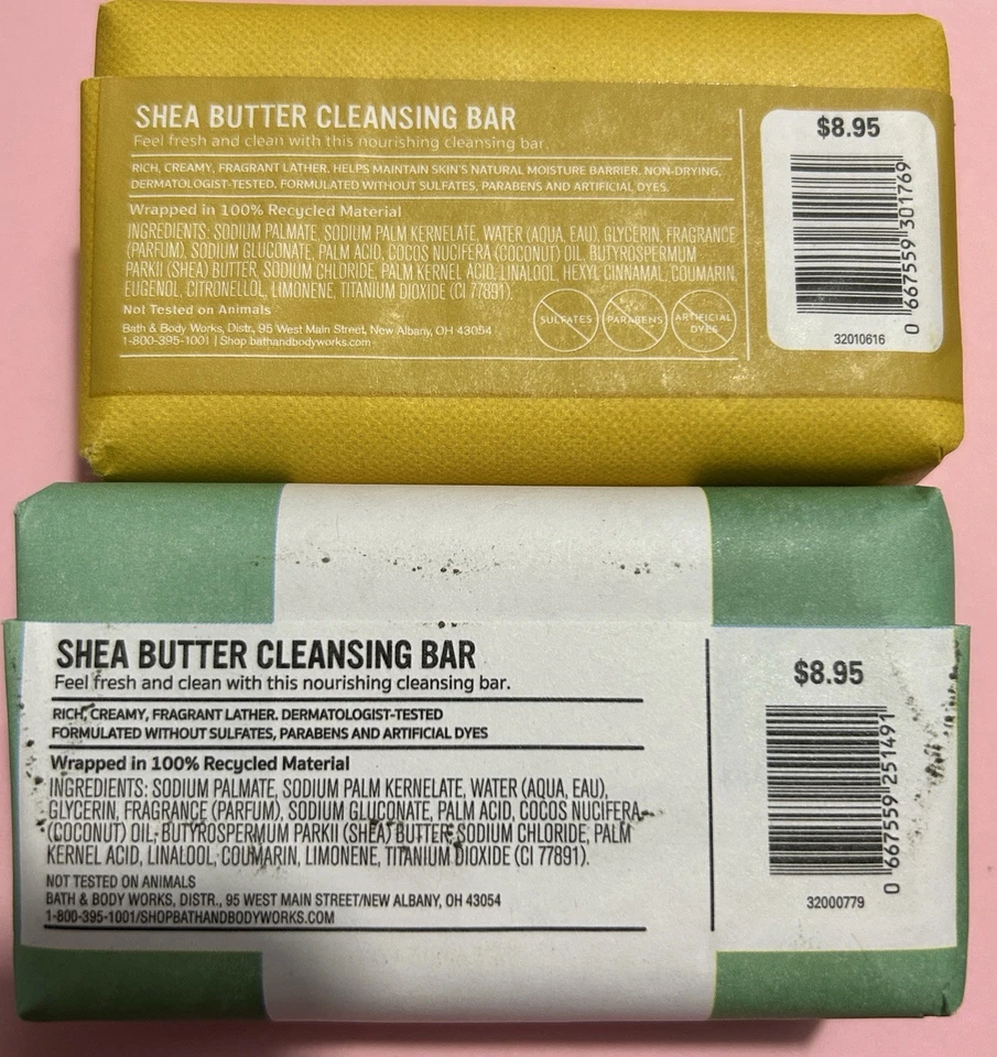Jabón de manteca de karité Bath & Body Works paquete de 2 con loción de muestra Clinique Foto 2 de 4