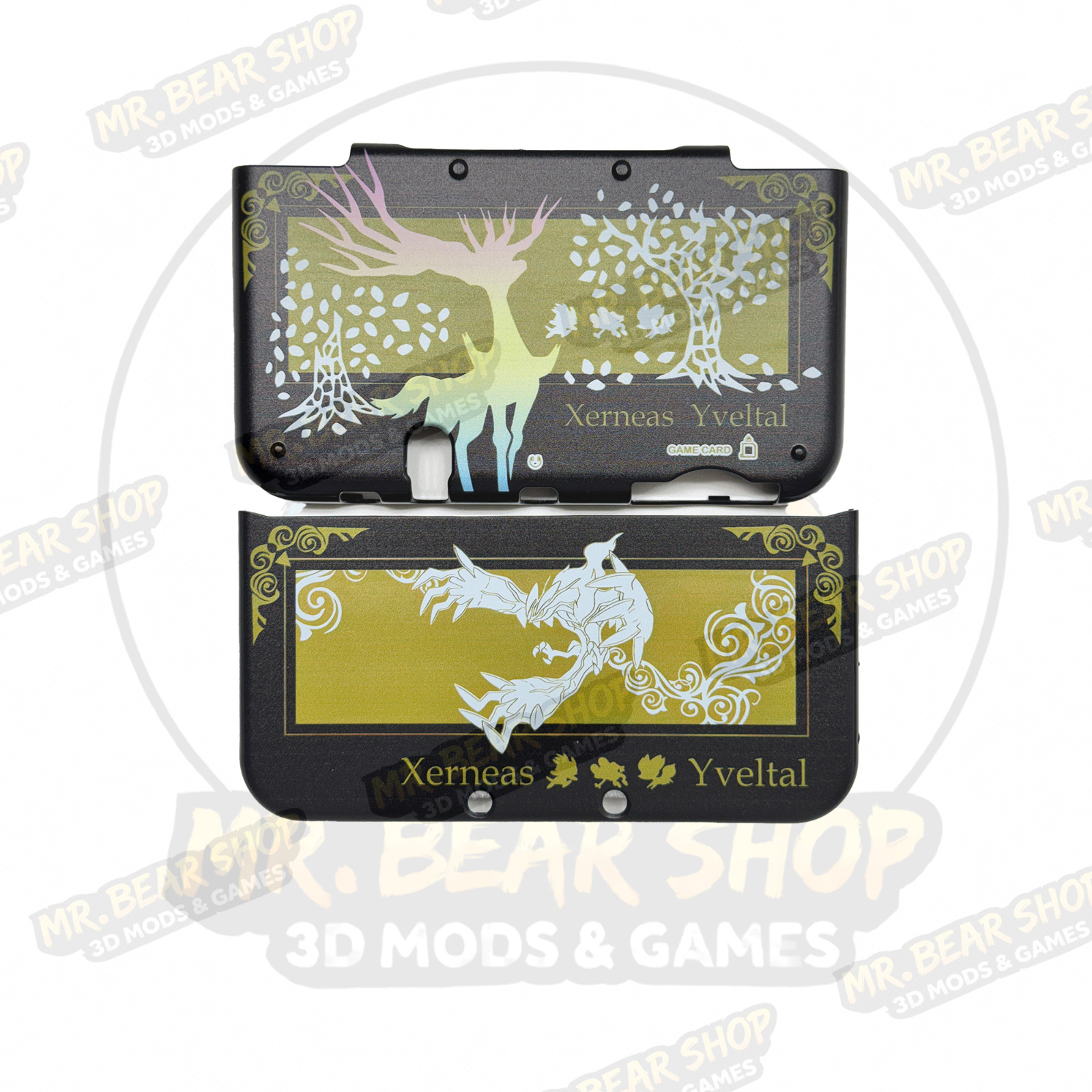 NEW Nintendo 3DS XL/LL Hard Protective Snap-on Cover Case - FREE STYLUS - USA