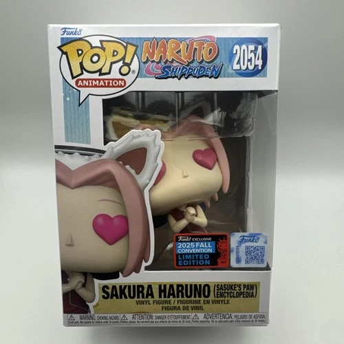 Funko Pop! Vinyl: Naruto - Sakura Haruno (Sasuke's Paw Encyclopedia) (NYCC) -...