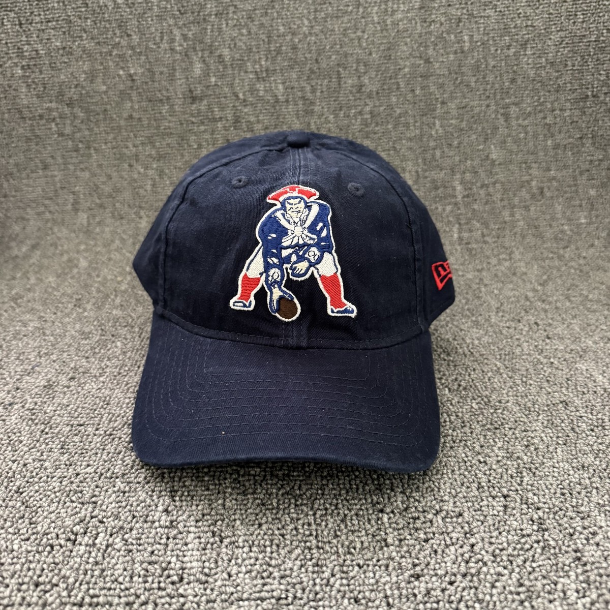 New Era New England Patriots NFL Pat Patriot Navy Buckle Strapback Cap