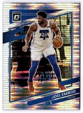 2021-22 Donruss Optic Target Exclusive SP Silver Pulsar Prizm Joel Embiid