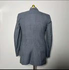 Austin Manor Suit Mens 38R 31W Blue Glen Plaid 2-Button Wool Blend Business — photo 3