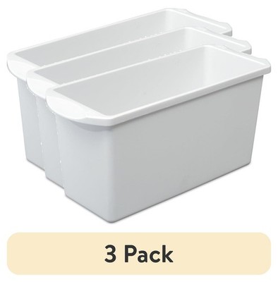 (3 pack)Ice Cube Tray, Ice Cube Bin, Narrow Design, Space-efficient, BPA-Free