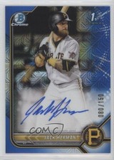 2022 Bowman Chrome Prospect HTA Choice Refractor 80/150 Jack Herman Auto uk2