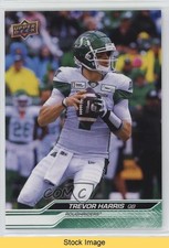 2024 Upper Deck CFL Green Trevor Harris #35 READ 0wr