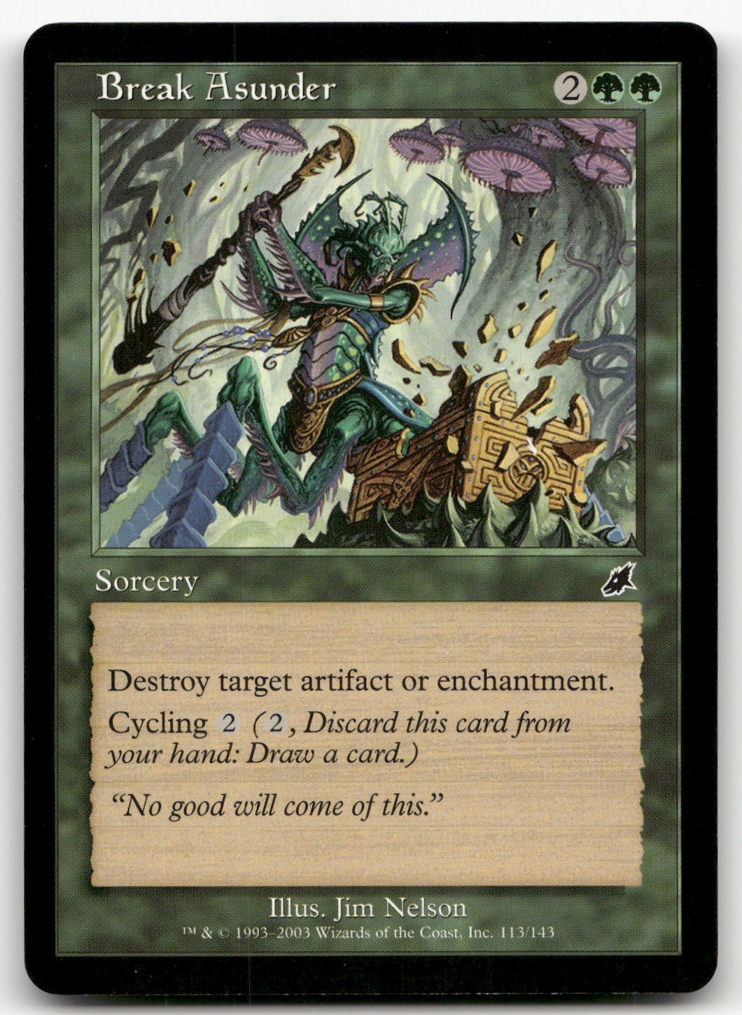 Break Asunder #113 (NM) Scourge SCG Magic MTG