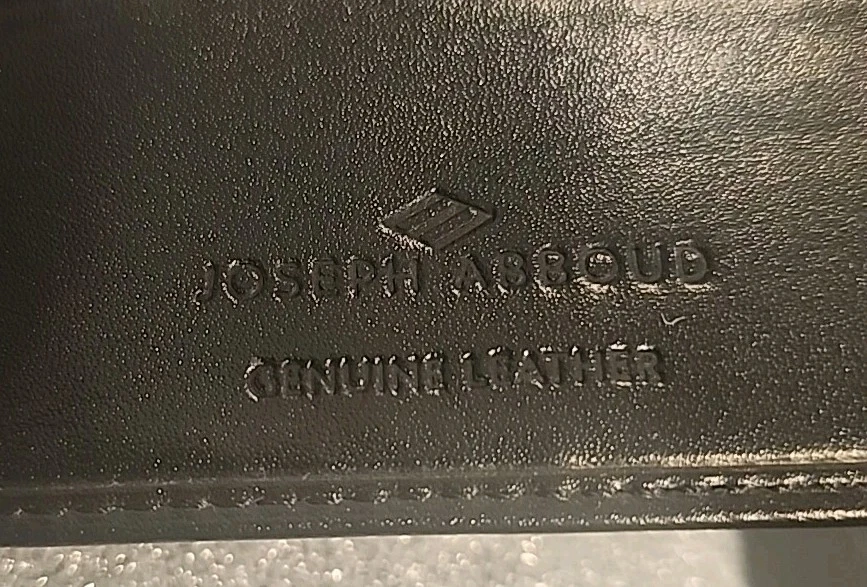 Бумажник складной Joseph Abboud черный новый без коробки. R473 - Изображение 2 из 4